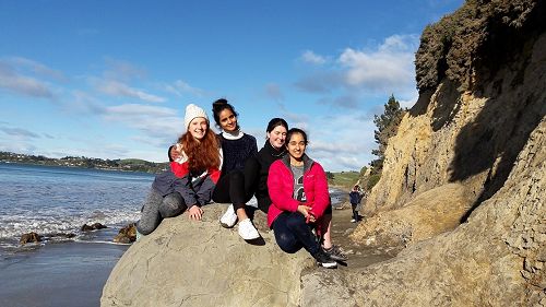 Brain Bee enjoying the trip