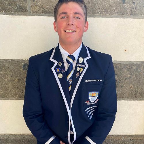 2022 Head Boy - Isaac Ottrey