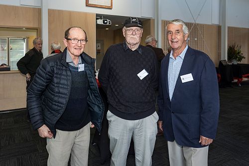 Trevor Rusbatch, Kevin McNamara, and Paddy Thwaites