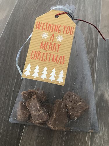 Emily Fryer sold her home-made fudge to raise funds for Diabetes NZ Otago Branch (and received a certificate to thank her).