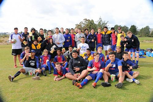 relaxing at winter tourney with 1st XI