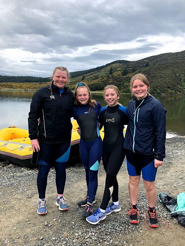 Madi Lobb, Molly Ballard, Zara Radel and Briar Duncan