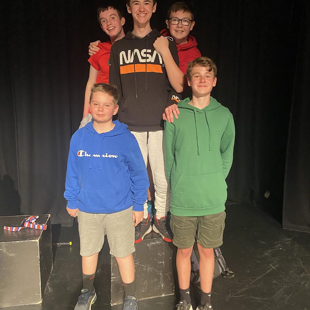 Second Place in heats for Junior Theatre Sports Team!