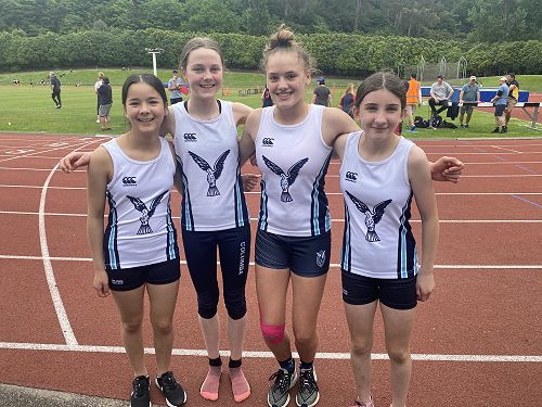 Over 13 Relay Team - SILVER!