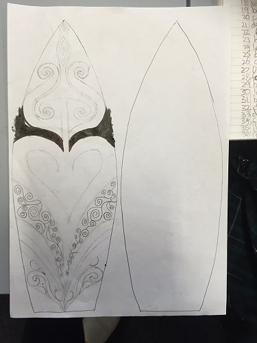 Year 8 Maori Art