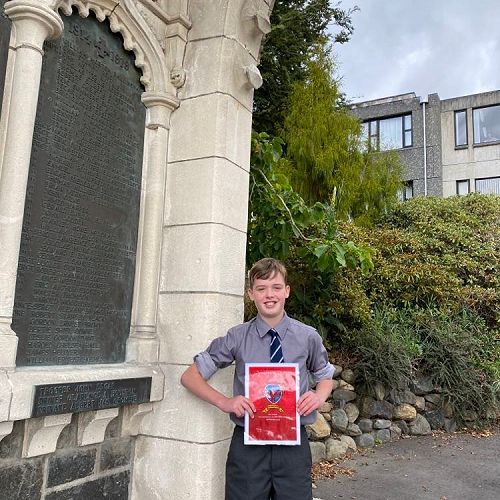 Alex Marshall - Phoenix Award recipient.