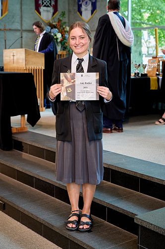 Amy Rochat awarded the David Johnstone Charitable Trust Scholarship
