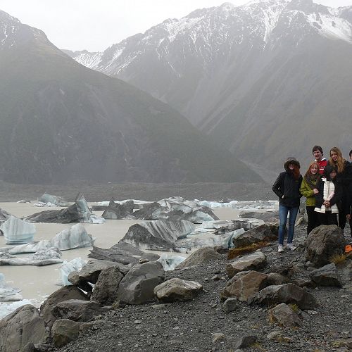 Mt Cook International student trip