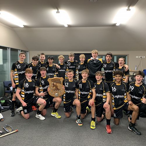 First XI boys' hockey team - prior to heading to Christchurch! 