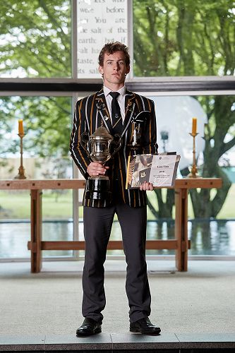 Lane Tims - Recipient of the Leggatt Prize & Old Collegians’ Trophy for the Head Boy, awarded to the Head Boy for his outstanding leadership and commitment in all areas of school life.