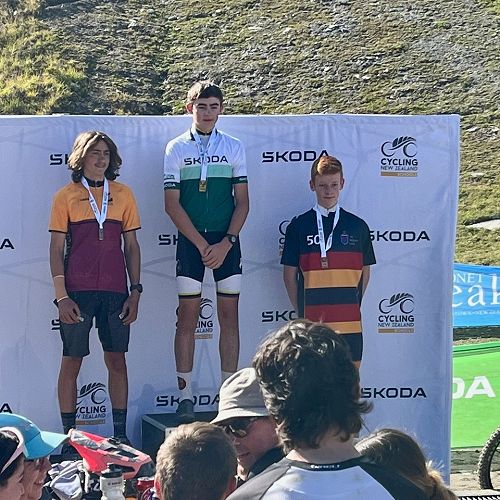 Josh wins Bronze at SISS MTB