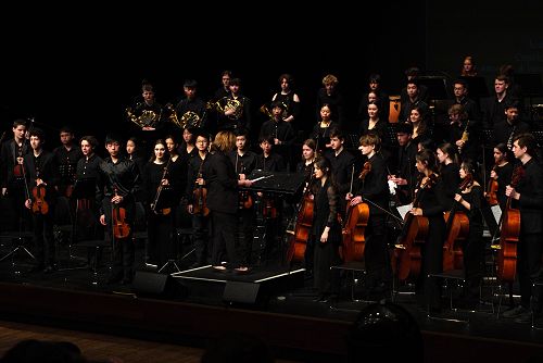 BHS Orchestra at the Aurora Festival