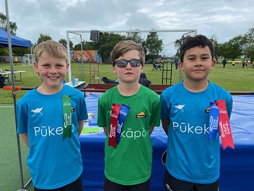 Under 9 boys high jump