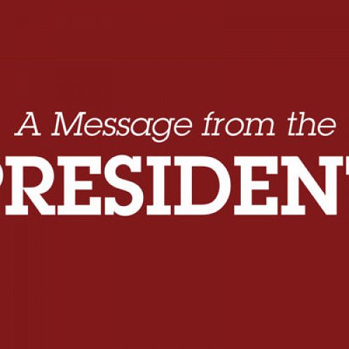 Presidents Message