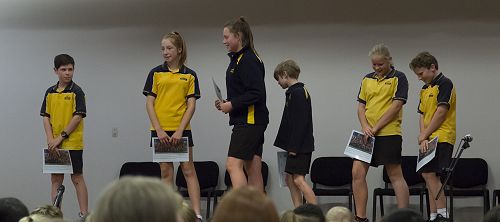 Year 8's receiving Leaving Certificates