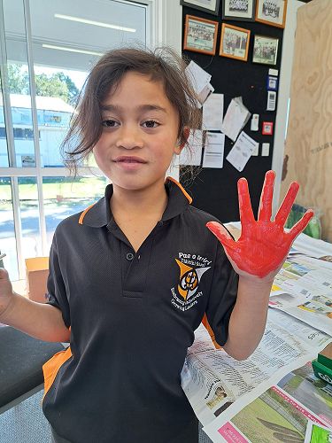 Sonya-Blade has learnt all these letters through NZSL.