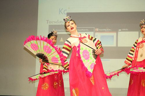 Korean Flag Dancers