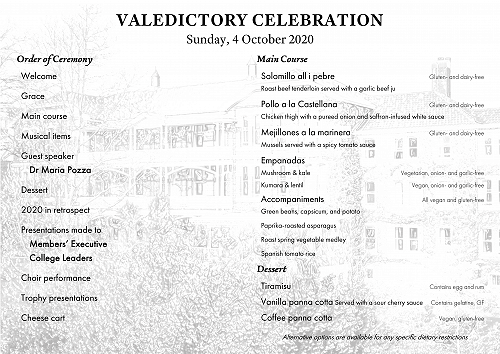 Valedictory Celebration, 4/10/20