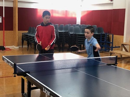 Table Tennis action @ QP