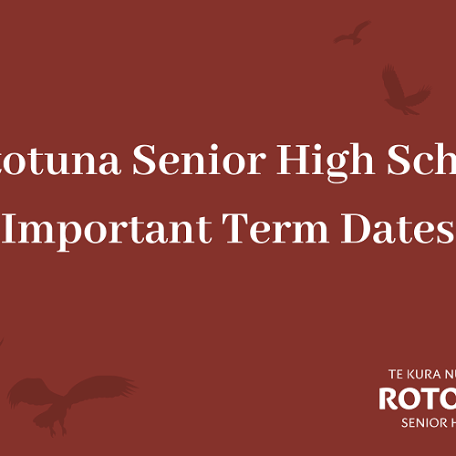 Term Dates - Senior High