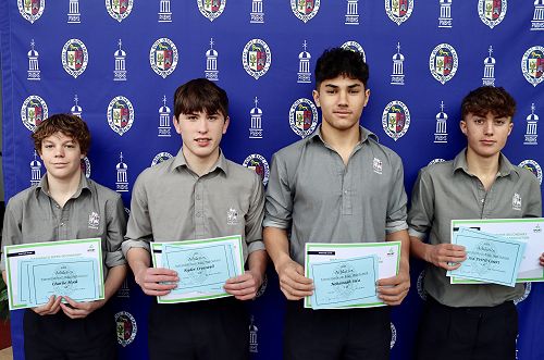 Presentation of Athletics Cups and Certificates 2021