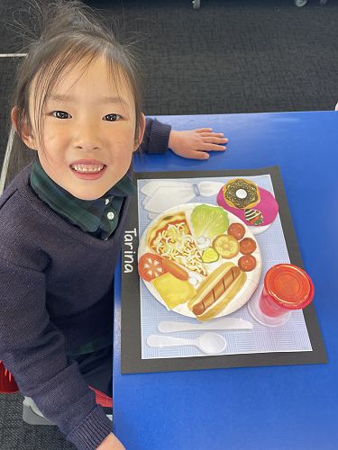 Tarina's delicious dish.