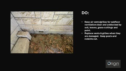 Do list - ventilation