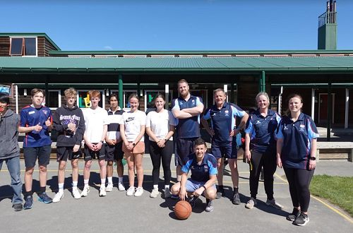 Staff v Students Basketball 2021
