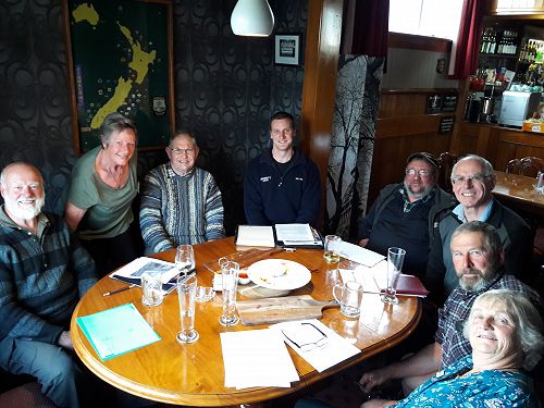 The first meeting of the Green Island Shed Committ