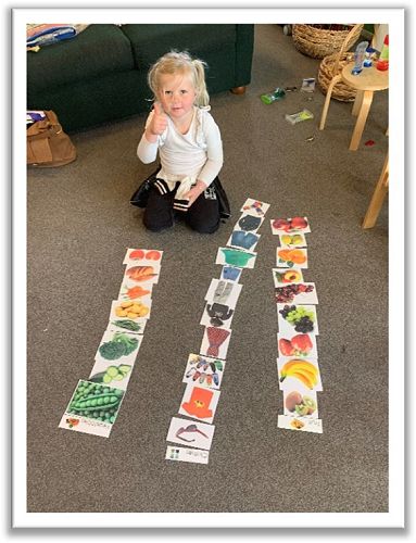 Imogen Croad goes to Pahiatua Kindergarten, where learning about categories is fun!