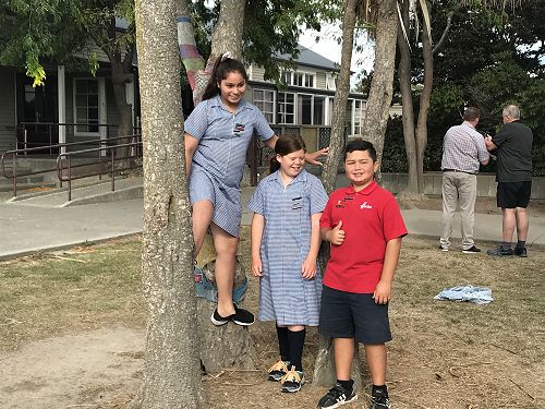 Office Leaders - Shaina, Natalie and Keanu