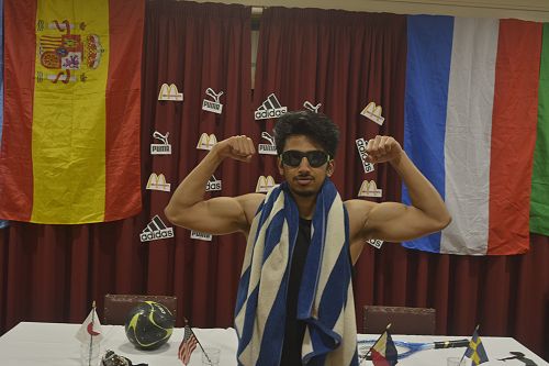 Members dressed up for the occasion