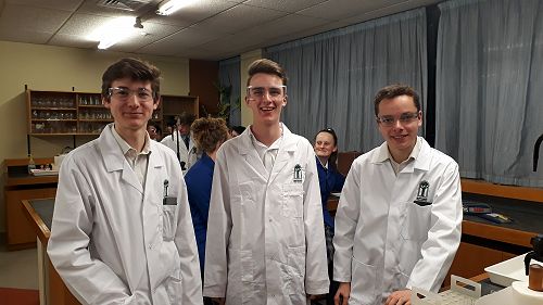 L to R: Yuma Guerin, William Wray and Blaithan Altenburg