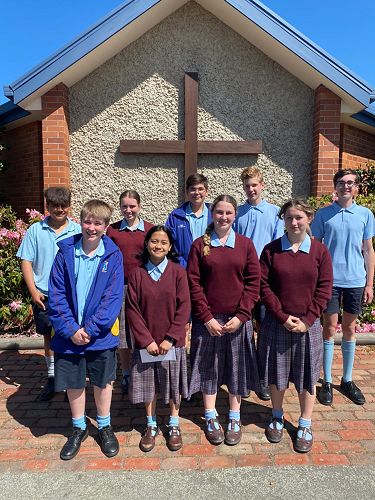 Junior Speech competition finalists