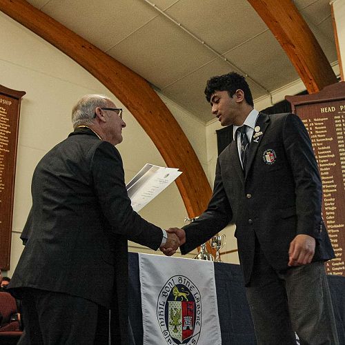 Scholarships for Tertiary Study Presentations at Senior Prizegiving 2020