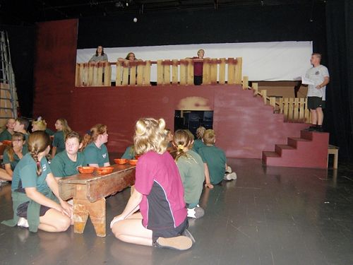 The Broadgreen cast plays a big part at the beginning of the show.