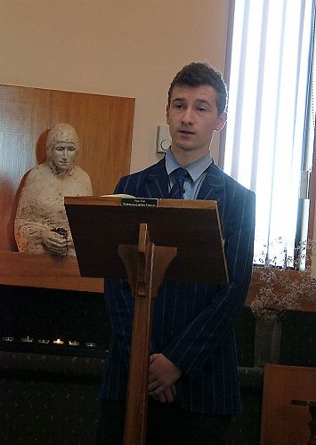 The Scripture Reading - Pawel Gall was placed fourth