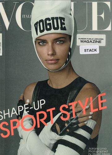 Vintage Vogue magazine cover