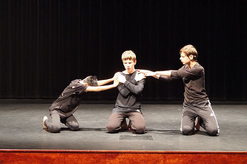 From left; RV Quijano, Jamie Honey and Blake Siksik