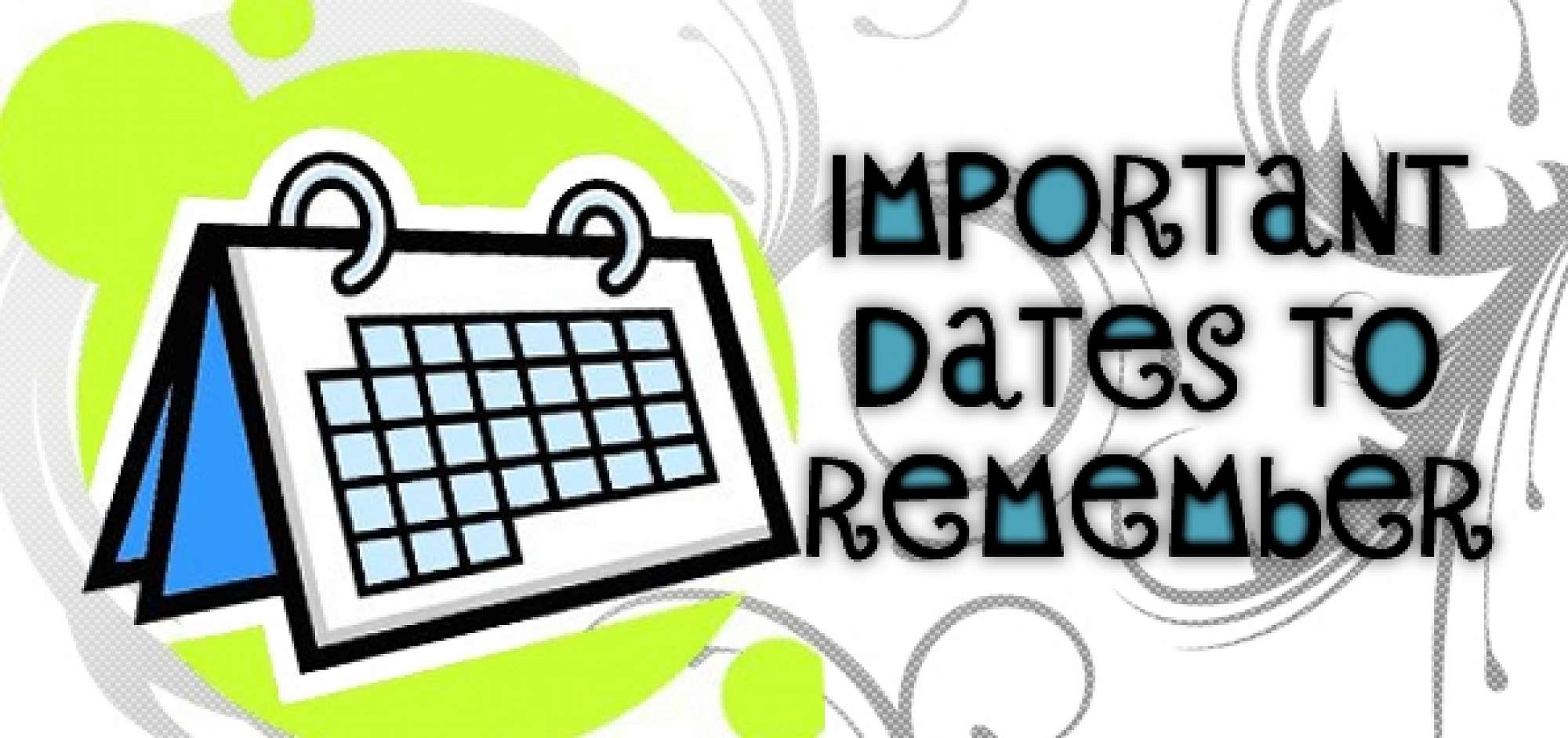 Term 2 dates to remember