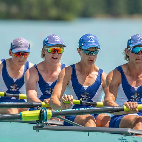 Rowing: Boys
Under 16 Coxed Four Canterbury
Championships