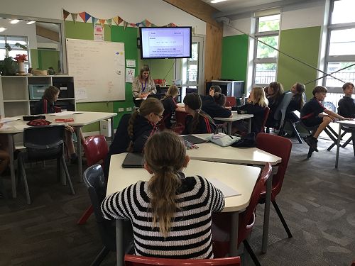 Busy, happy, focused team.