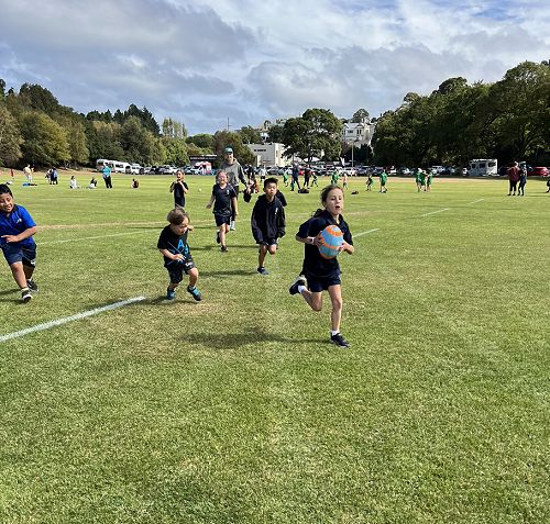 Addison expressing her talents