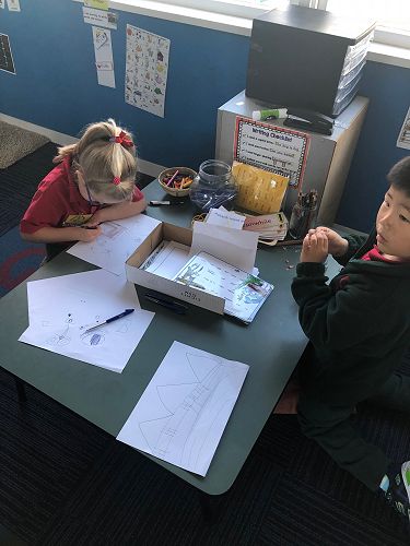 We have chosen to do writing about Matariki at this action station.
