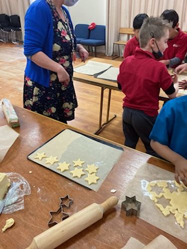 Star Biscuits for Matariki Celebration