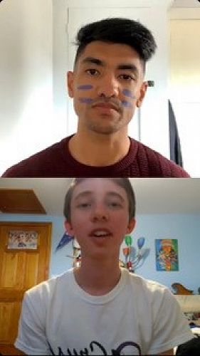 Rhys interviewing Robert @livingwithcrohnsdisease