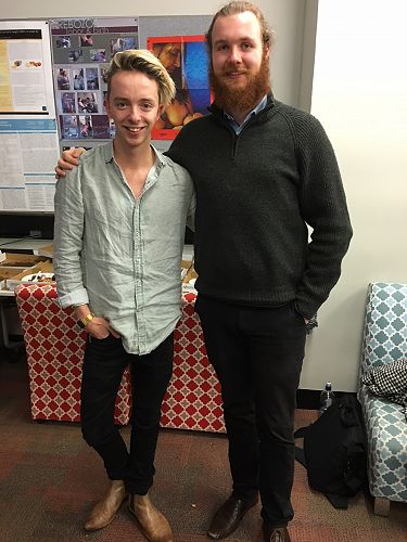 Finn and Kirio, good team, good friends.