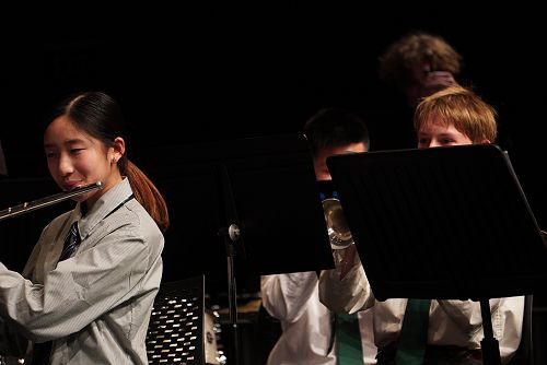 Junior Concert Band at the Aurora Festival