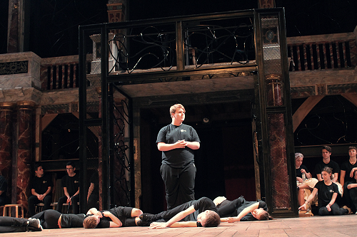 Performing at London's Globe