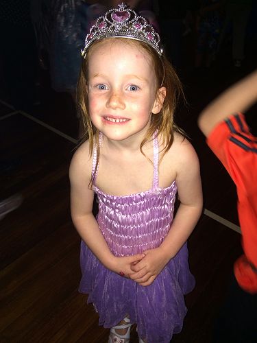 Princess Ruby at the disco